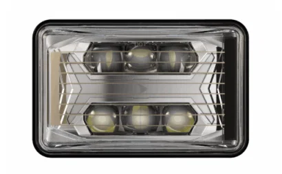 0562091 – JW SPEAKER Headlight Assembly, LED Bulb High Beam White/ Amber Daytime Running Light Clear Bulb 5 Amp Draw ...